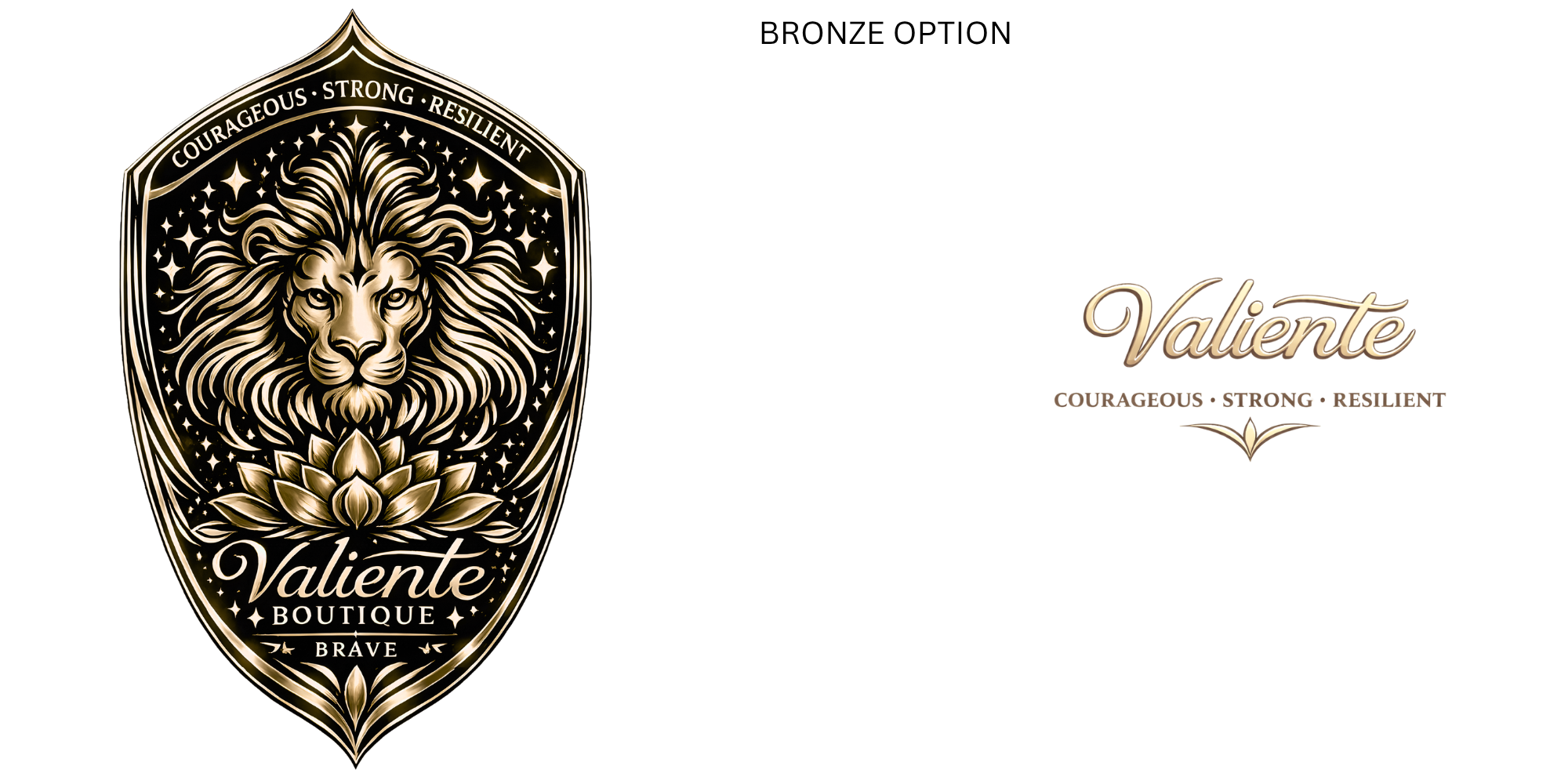 Lion Tumbler | Courage Strength Resilience | Valiente Lion Shield | Inspirational Travel Mug Gift